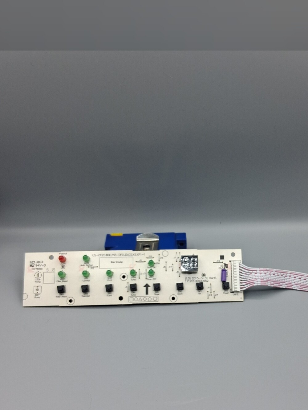Toshiba TDDP5012ES2 Control/Display Board US-CFZ0.8BD/N3-DP2.JD.CS.XS.XP1-1